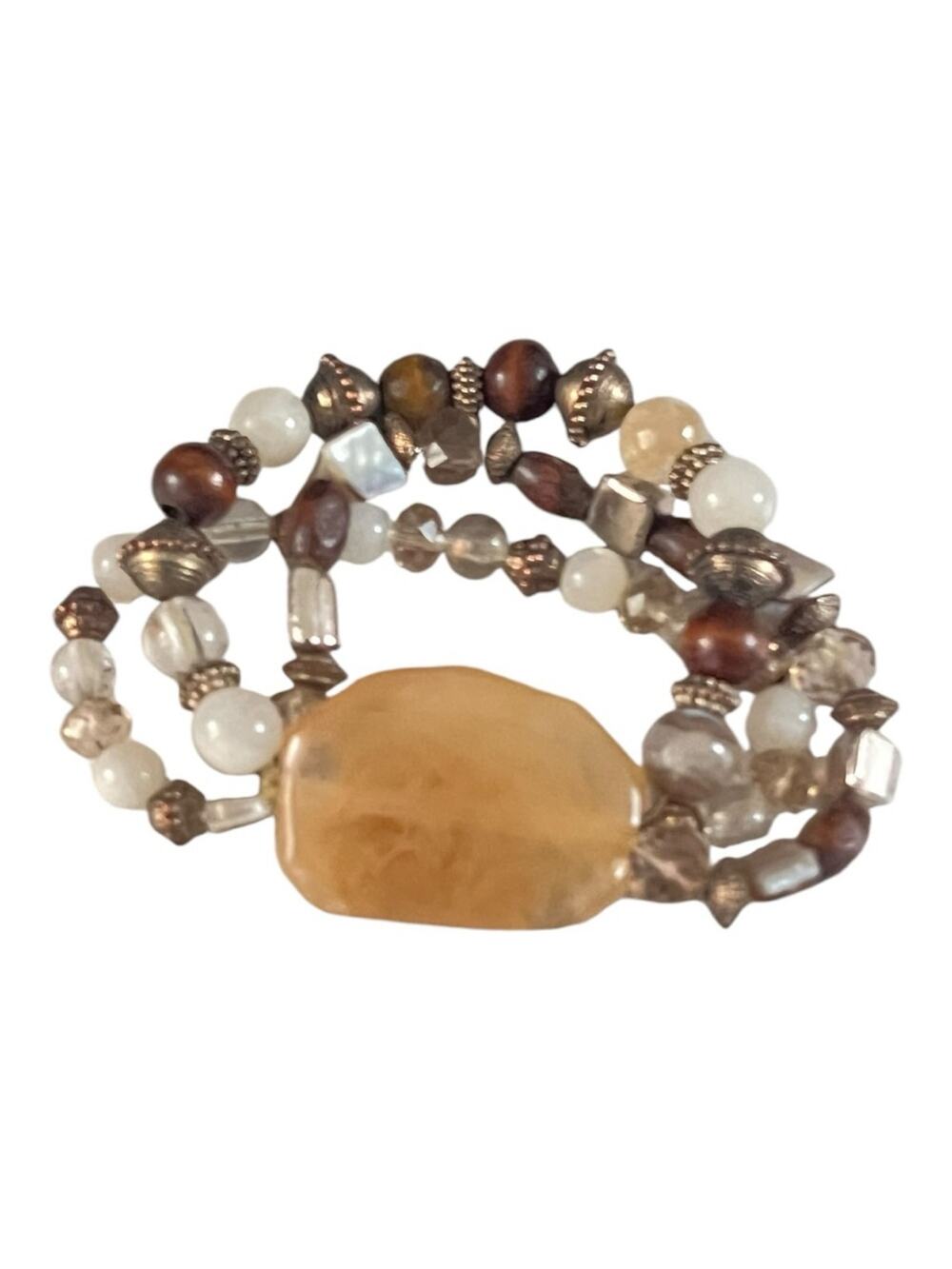Fashion Beaded Multi-color Stretchy Band Bracelet